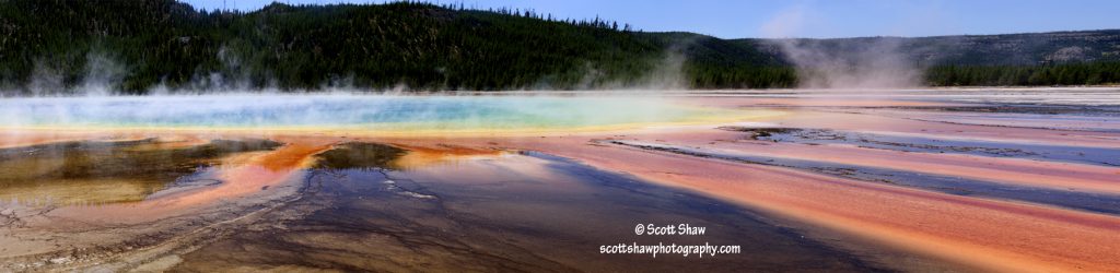 Ground Prismatic Spring, Yellowstone National Park