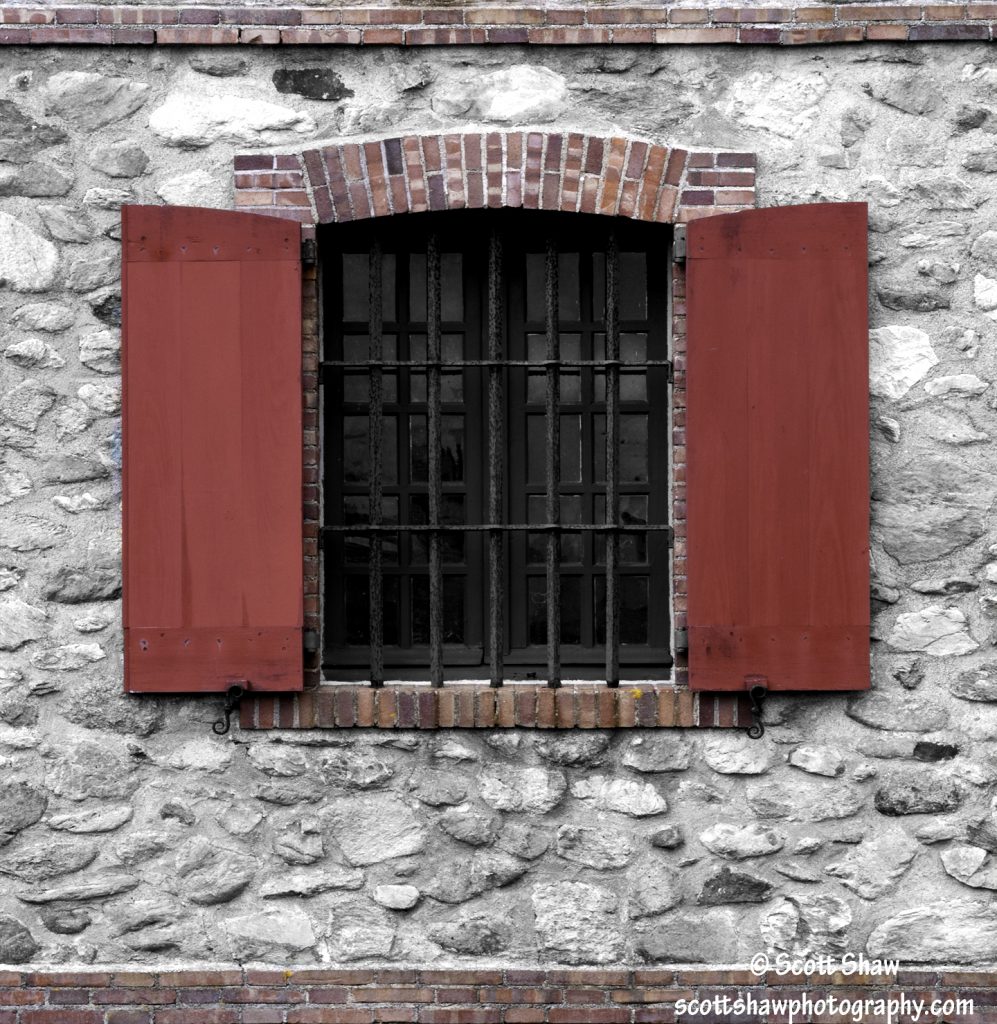 Brick Window, Fortress of Louisbourg